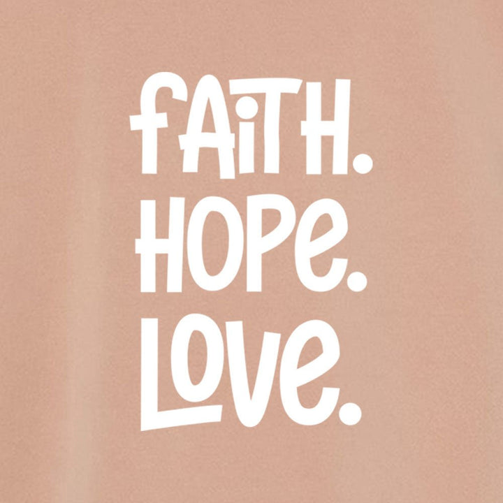 1 Corinthians 13:13 Unisex Pigment - Dyed Hoodie Sweatshirt - Shepherds Shelf