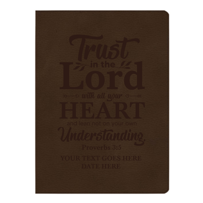 CSB Brown Study Size Holy Bible Large Print Size | Proverbs 3:5