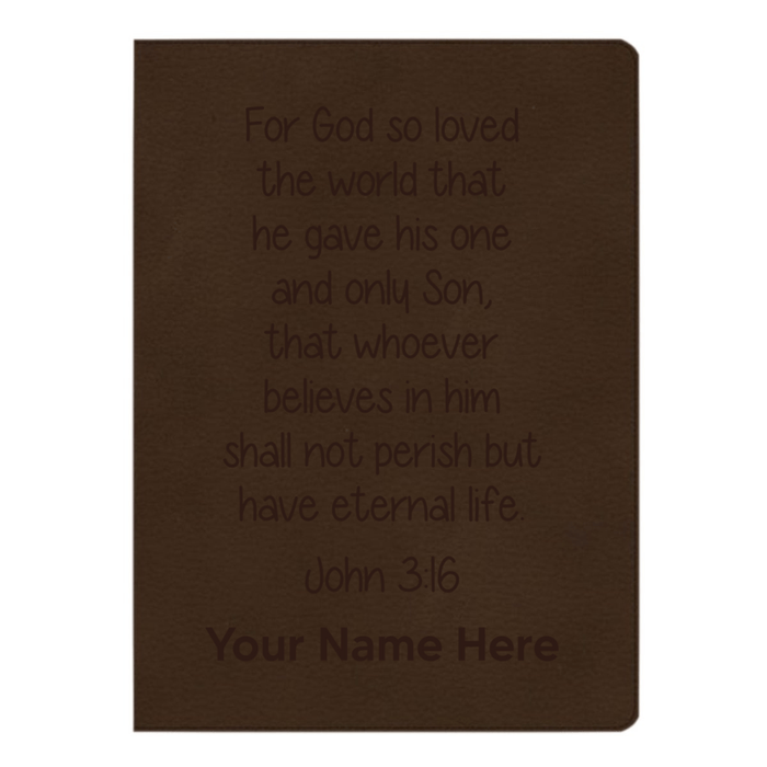CSB Brown Study Size Holy Bible Large Print Size | John 3:16_Study 1