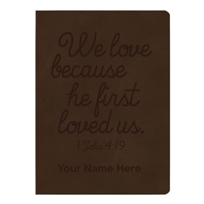 CSB Brown Study Size Holy Bible Large Print Size | 1 John 4:19
