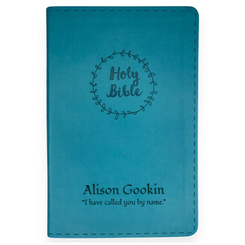 NIV Teal Standard SIze Thinline Holy Bible Medium Print