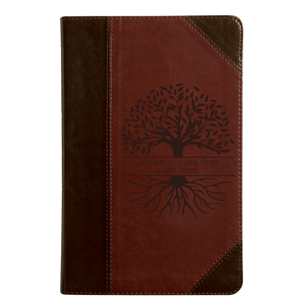 ESV Brown Standard Size Thinline Holy Bible Medium Print | Tree of Life