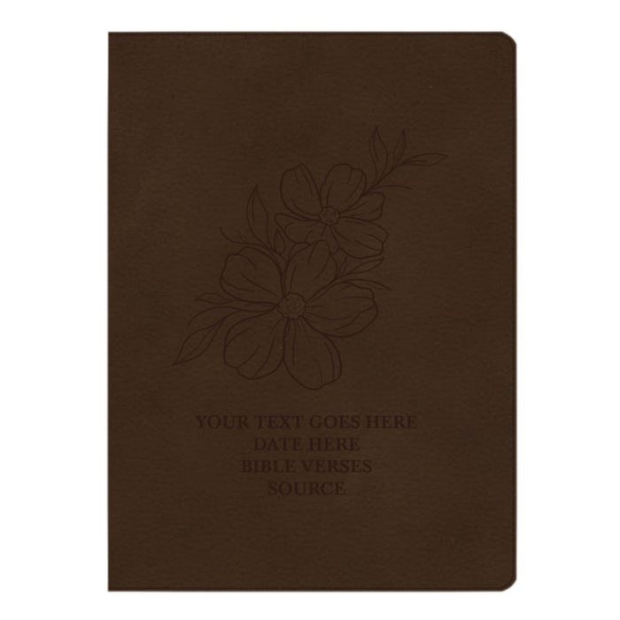 CSB Brown Study Size Holy Bible Large Print Size | Jasmine