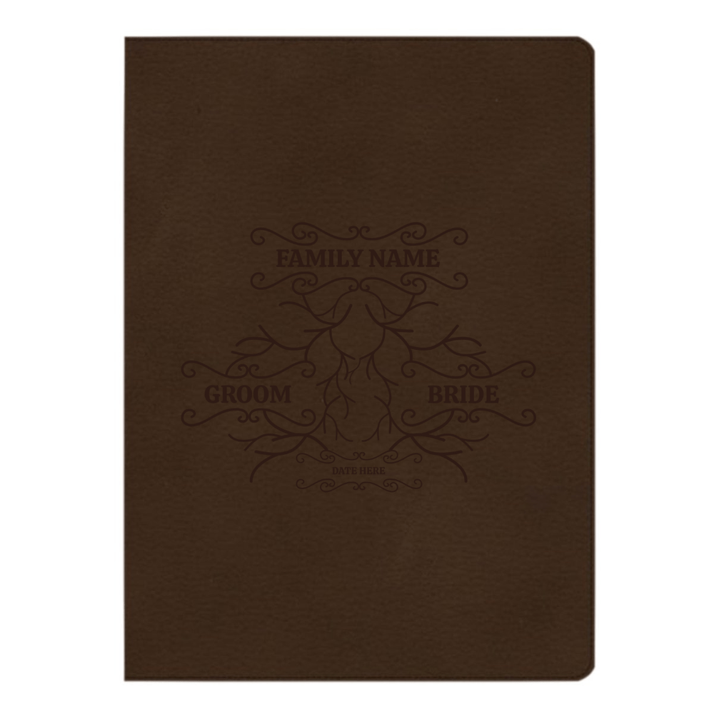 CSB Brown Study Size Holy Bible Large Print Size | Roots 1