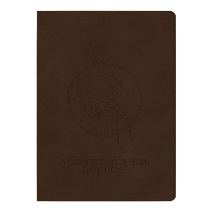 CSB Brown Study Size Holy Bible Large Print Size | Helping Hand