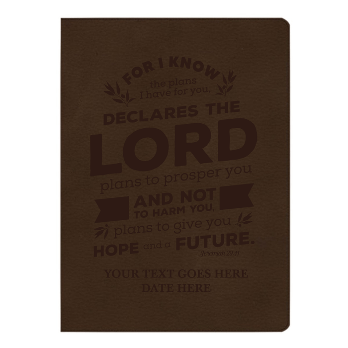 CSB Brown Study Size Holy Bible Large Print Size | Jeremiah 29:11