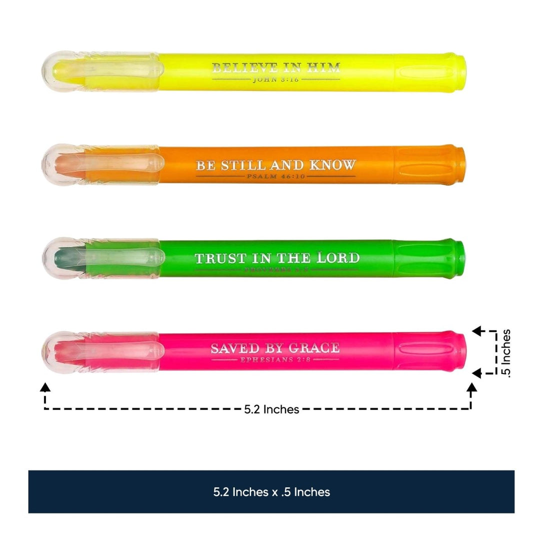 4 Pack Highlighter Set 5" | Shepherds Shelf - Shepherds Shelf