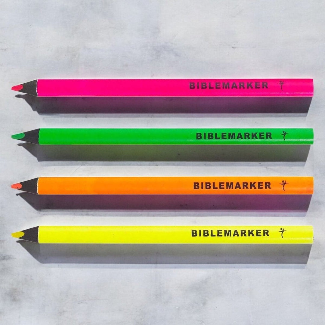 4 Pack Jumbo Dry Highlighter Markers, 9.75" - Shepherds Shelf