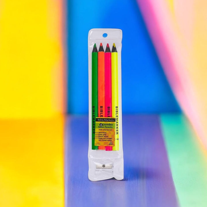 4 Pack Jumbo Dry Highlighter Markers, 9.75" - Shepherds Shelf