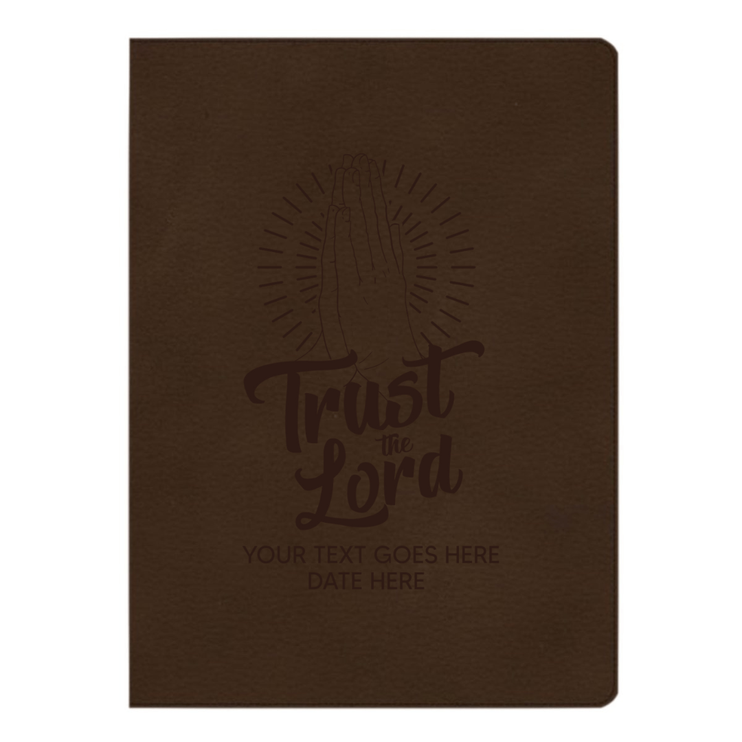 CSB Brown Study Size Holy Bible Large Print Size | Trust the Lord