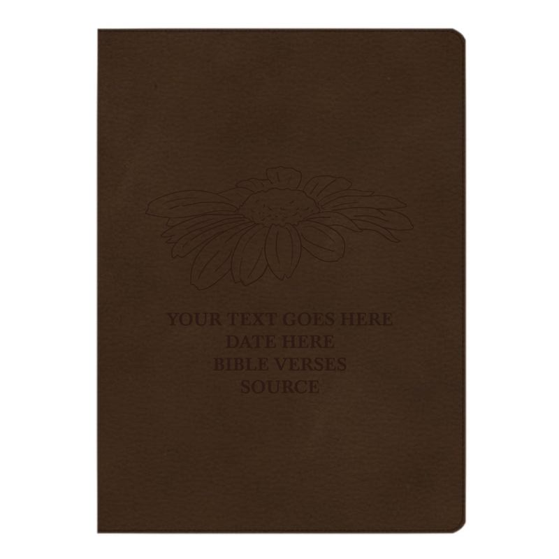 CSB Brown Study Size Holy Bible Large Print Size | Daisy