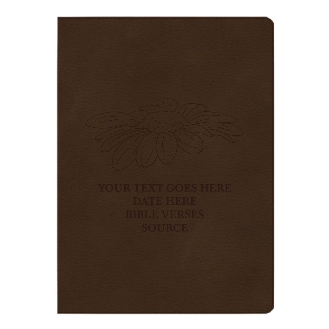 CSB Brown Study Size Holy Bible Large Print Size | Daisy