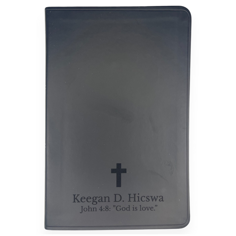 ESV Black Standard Size Portable Edition Holy Bible Large Print