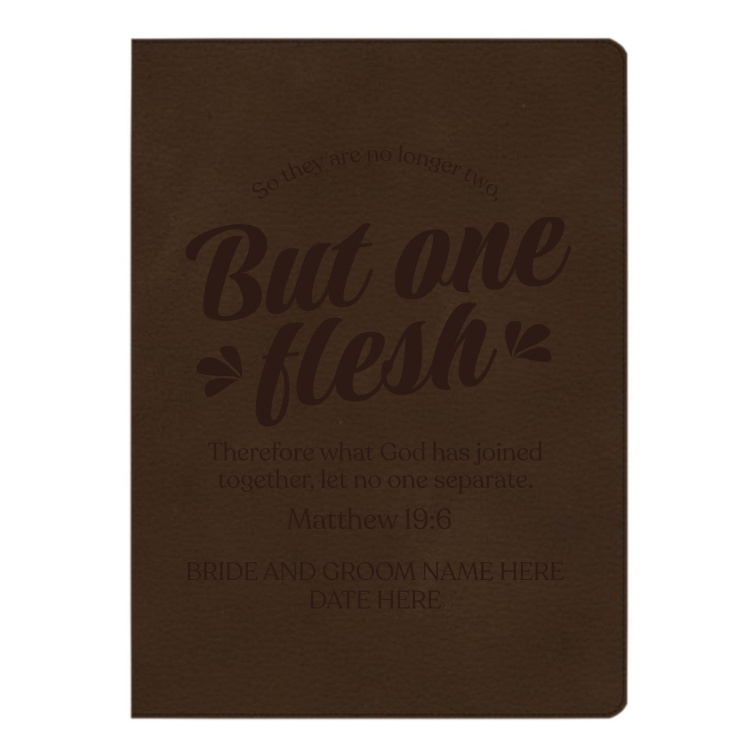 CSB Brown Study Size Holy Bible Large Print Size | Matthew 19:6