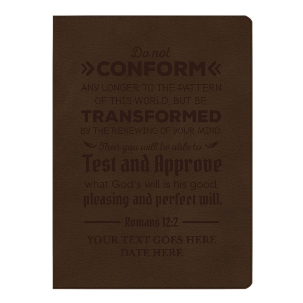 CSB Brown Study Size Holy Bible Large Print Size | Romans 12:2