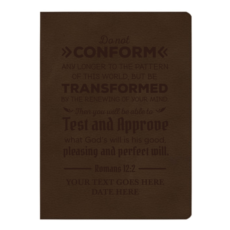 CSB Brown Study Size Holy Bible Large Print Size | Romans 12:2
