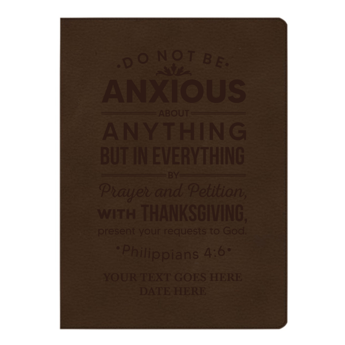 CSB Brown Study Size Holy Bible Large Print Size | Philippians 4:6