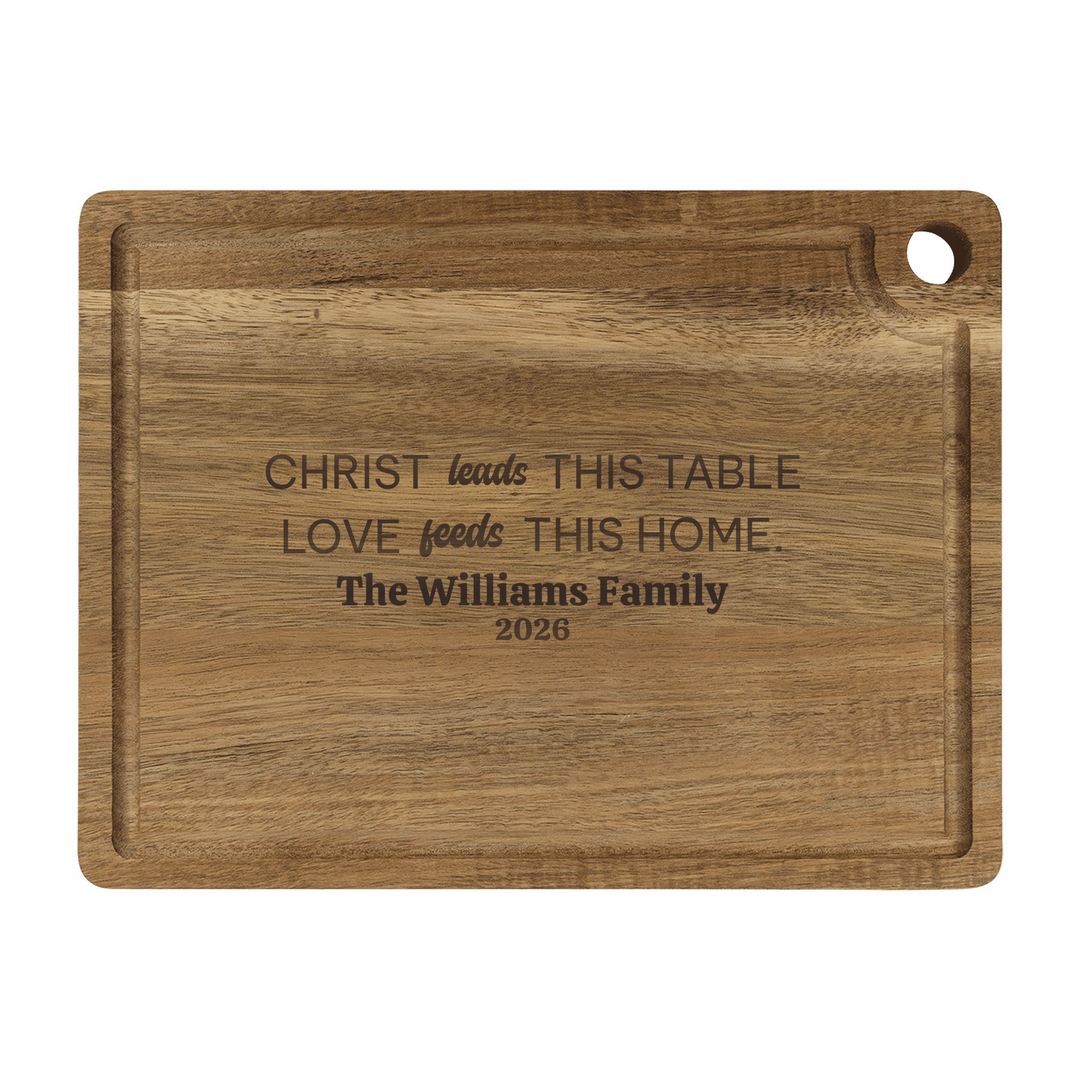 Personalized Cutting Board – Love Feeds This Home