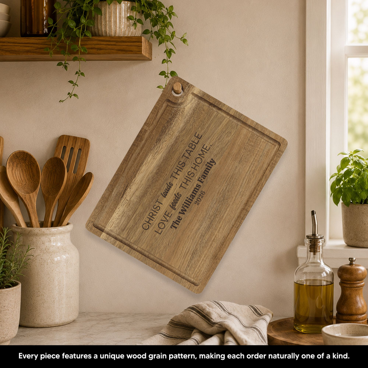 Personalized Cutting Board – Love Feeds This Home
