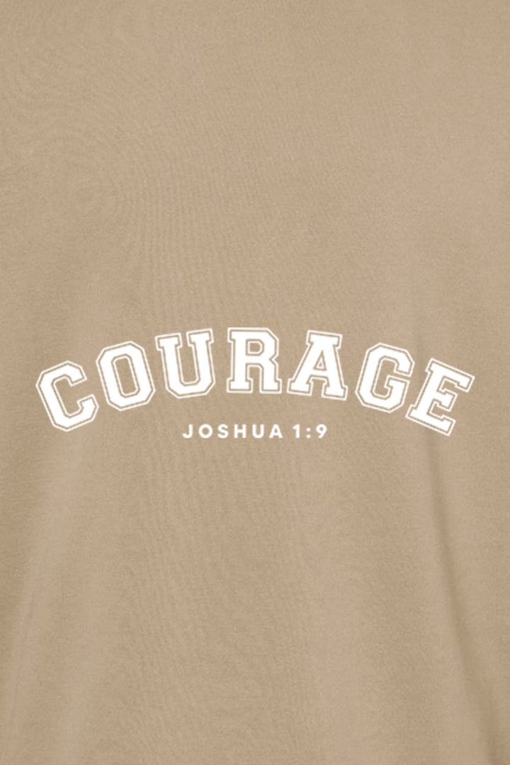 Courage Unisex Pigment-Dyed Crewneck Sweatshirt