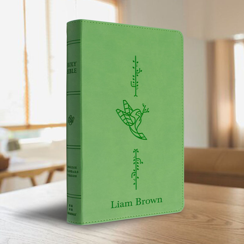 ESV Green Compact Size Kids Holy Bible Small Print