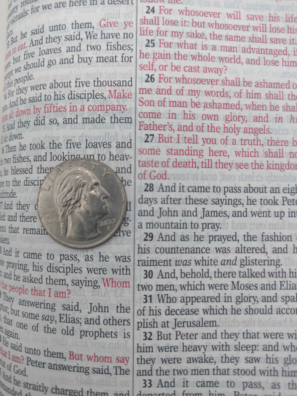 Print sample for this Bible