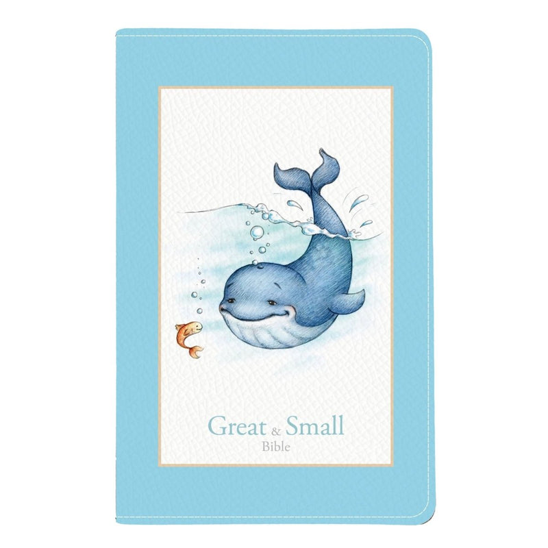 KJV Charming Blue Compact Size Kids Holy Bible Small Print