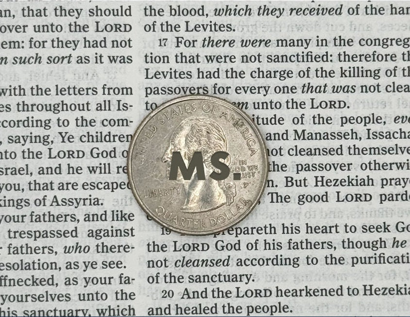 Print sample for this Bible