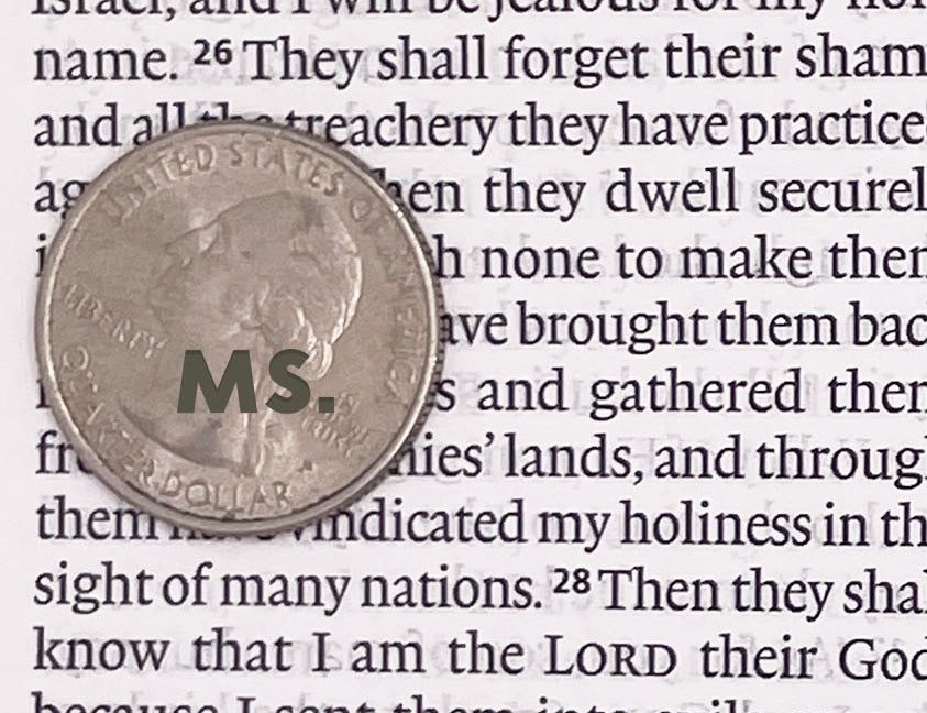 Print sample for this Bible