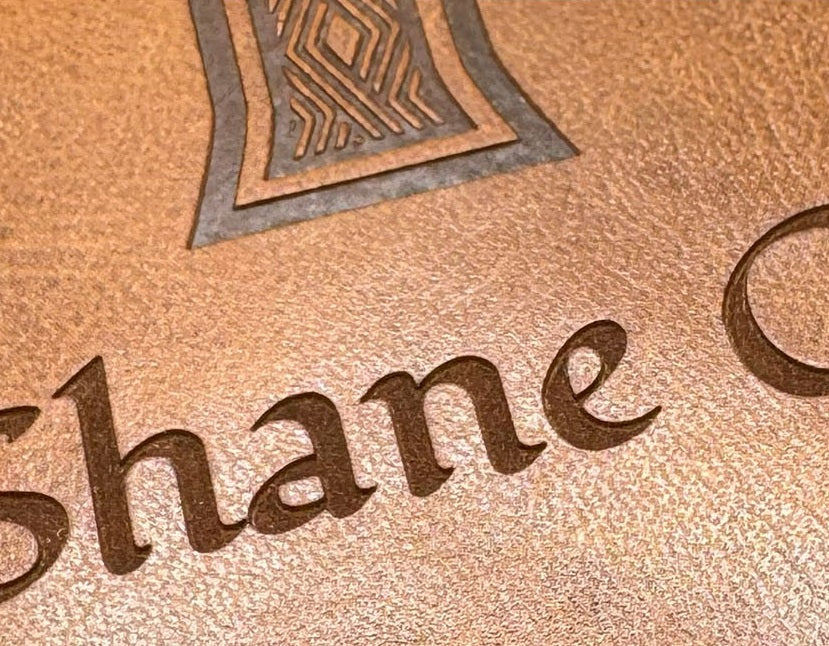 Actual personalization sample for this Bible