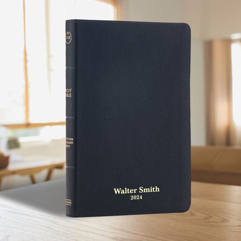 CSB Black Standard Size Holy Bible Large Print