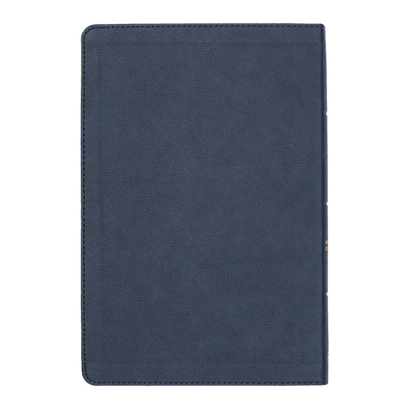 CSB Navy Blue Standard Size Holy Bible Large Print