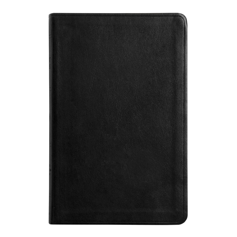 ESV Black Standard Size Thinline Holy Bible Large Print | Pen Stroke Cross