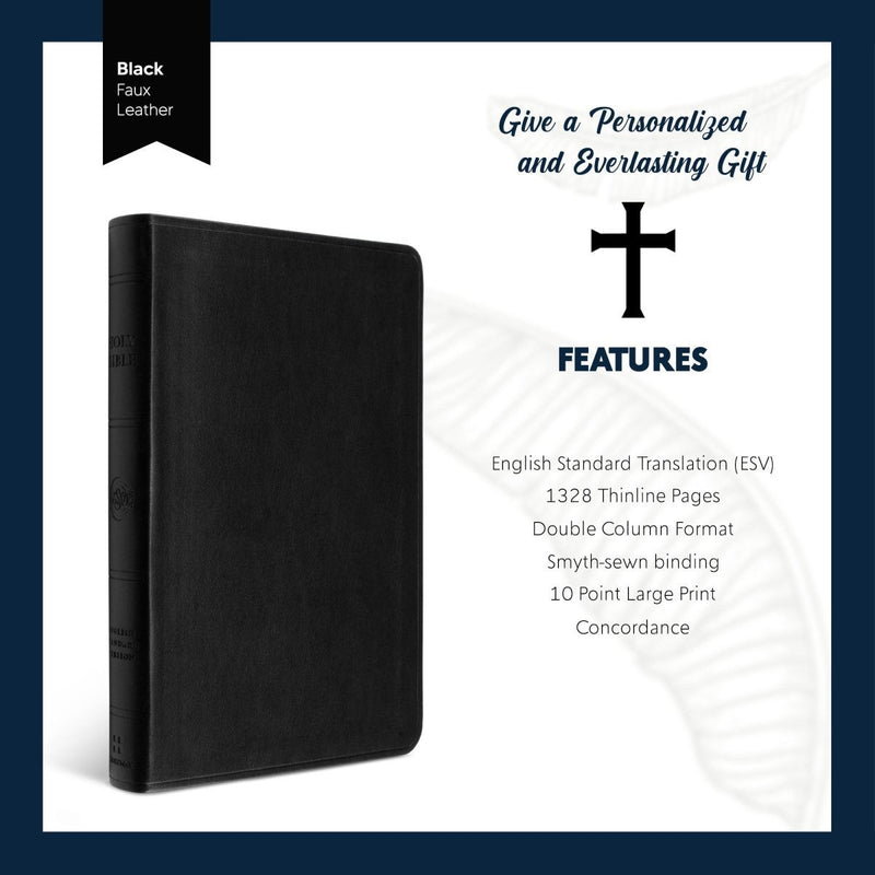 Personalized ESV Thinline Bible With Be the Light Full Cover | Shepherds Shelf