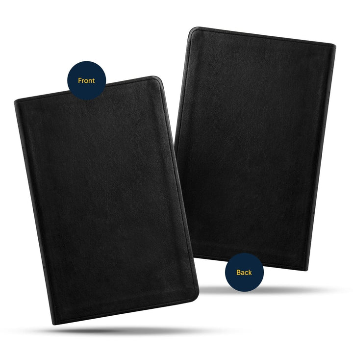 Personalized ESV Thinline Bible With Three crosses Full Cover | Shepherds Shelf