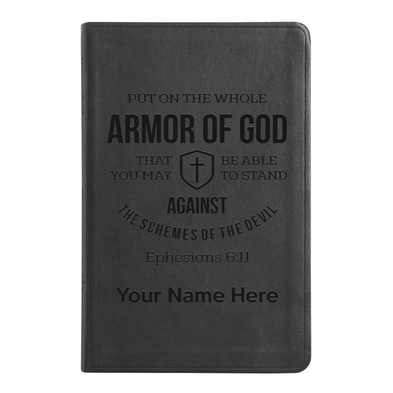 ESV Black Standard Size Thinline Holy Bible Large Print | Ephesians 6:11