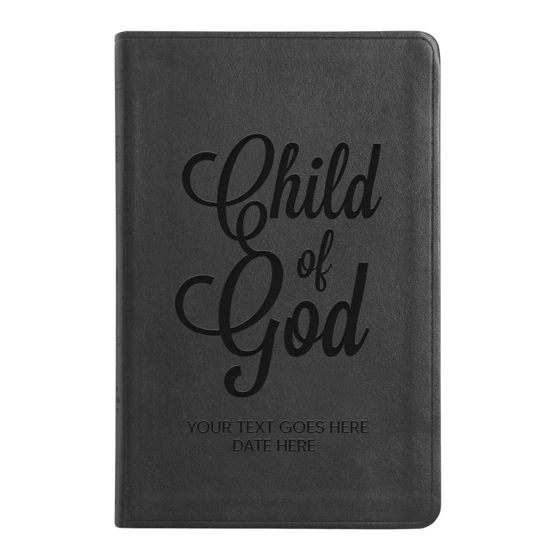 ESV Black Standard Size Thinline Holy Bible Large Print | Child of God