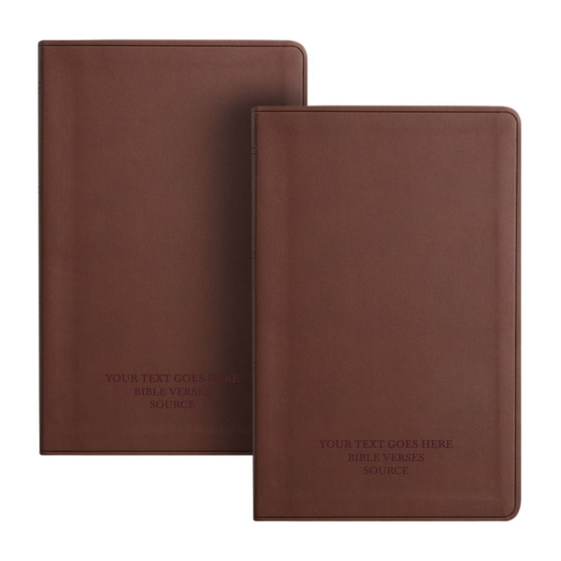 ESV Brown Standard Size Holy Bible Large Print