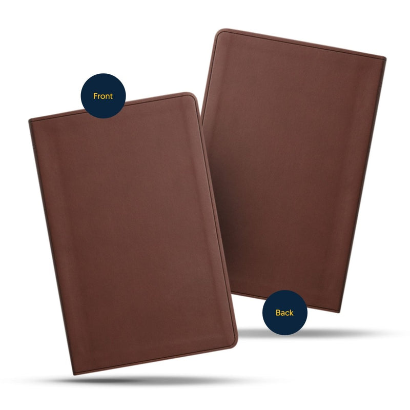 ESV Brown Standard Size Holy Bible Large Print