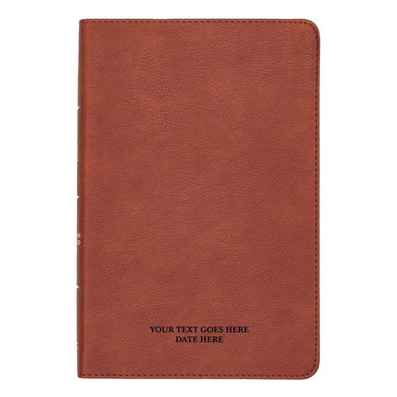 CSB Light Brown Standard Size Holy Bible Medium Print