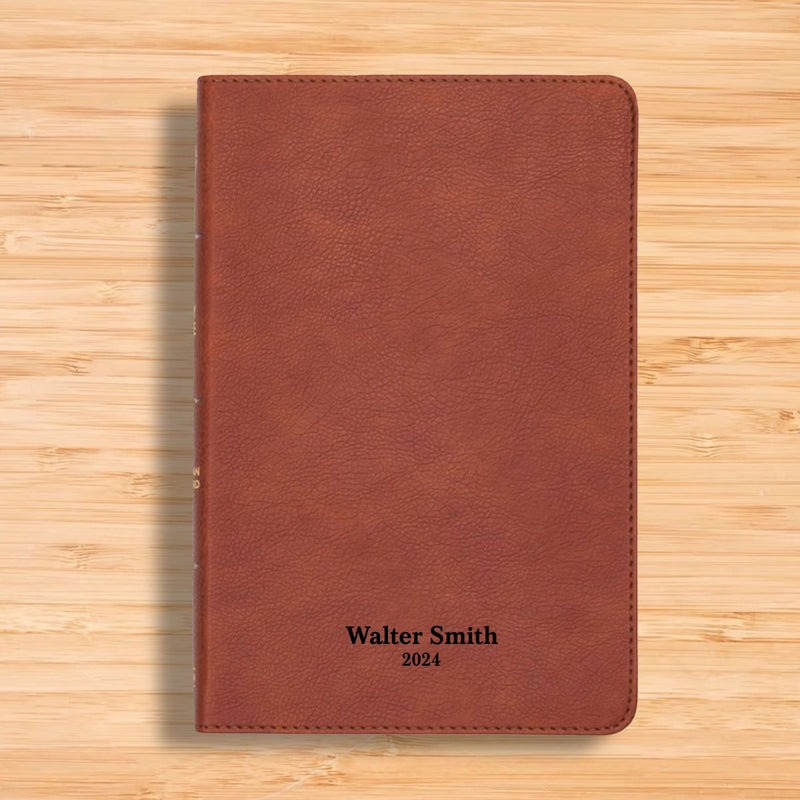 CSB Light Brown Standard Size Holy Bible Medium Print