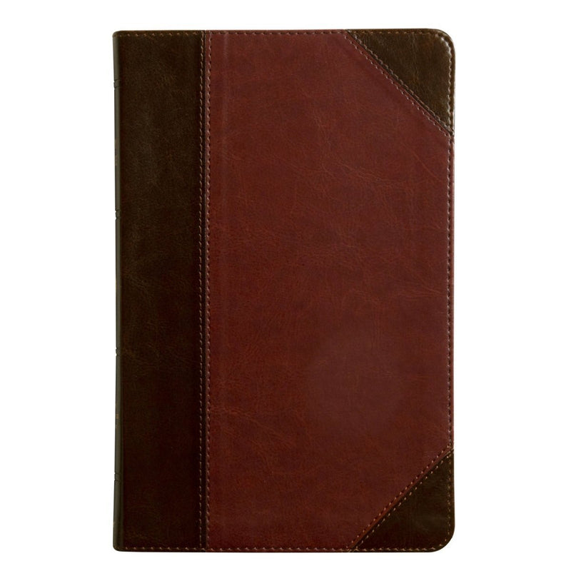 ESV Brown Standard Size Thinline Holy Bible Medium Print | Team Jesus