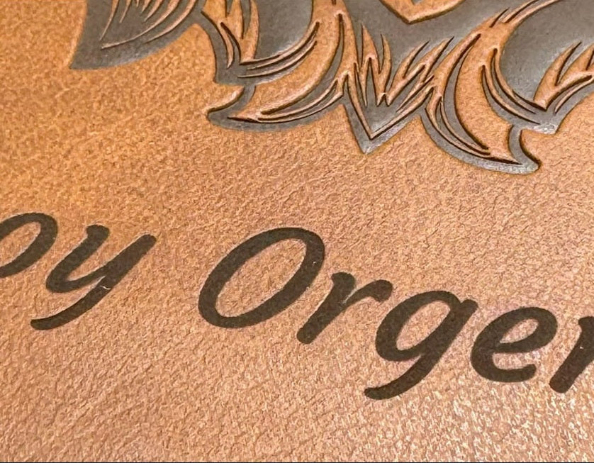 Actual personalization sample for this Bible