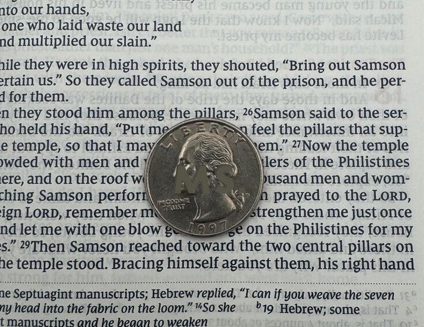 Print sample for this Bible
