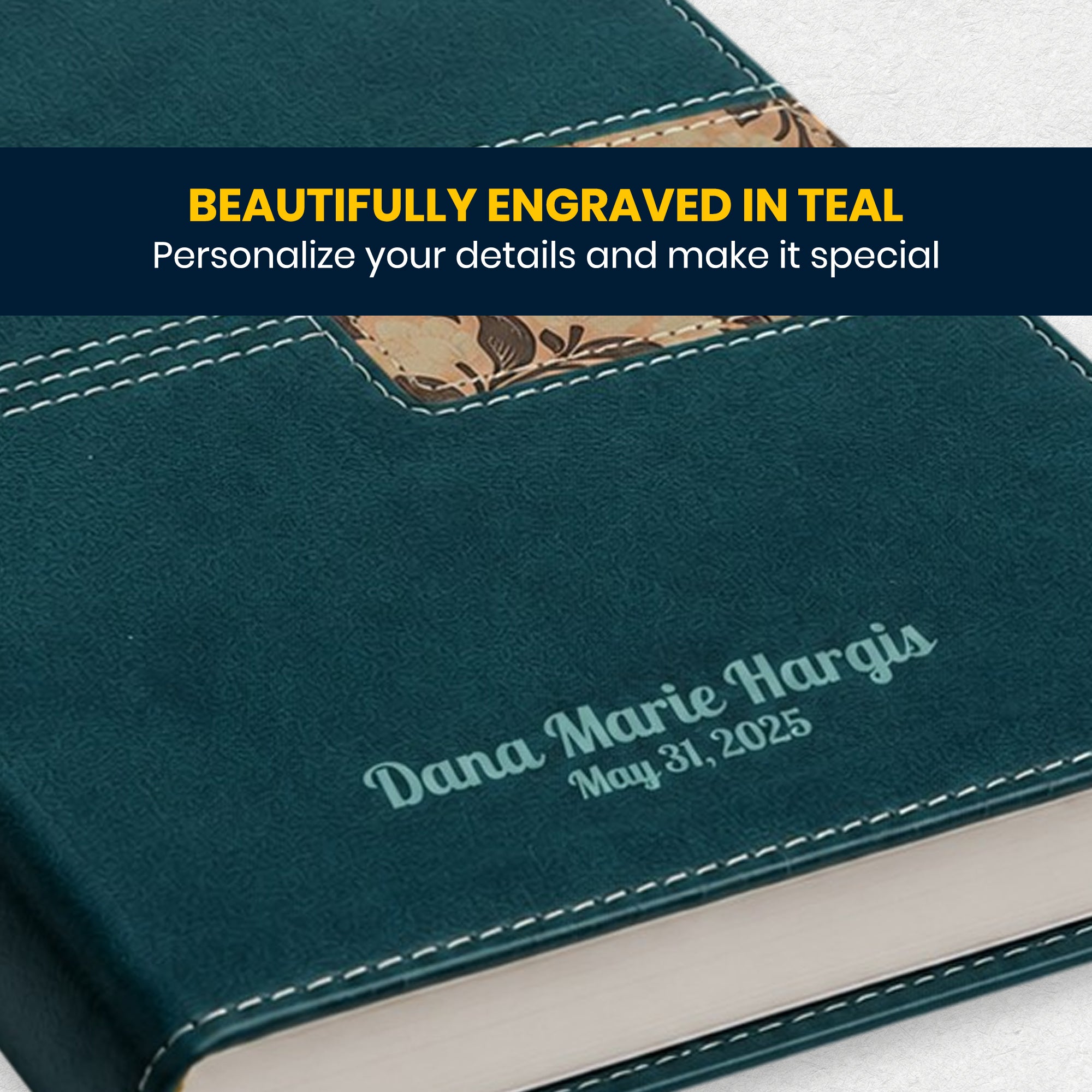 NIV Teal Standard Size Thinline Holy Bible Medium Print - Second Image