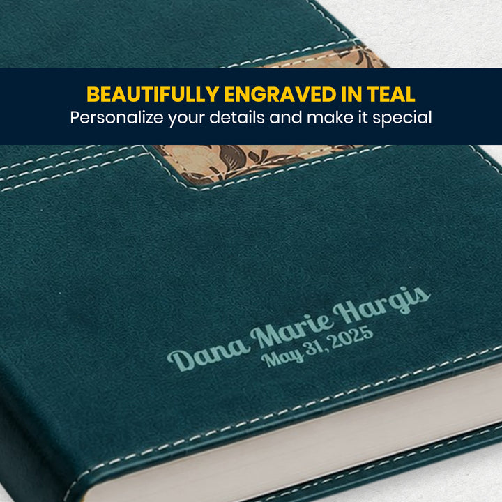 NIV Teal Standard Size Thinline Holy Bible Medium Print - Second Image