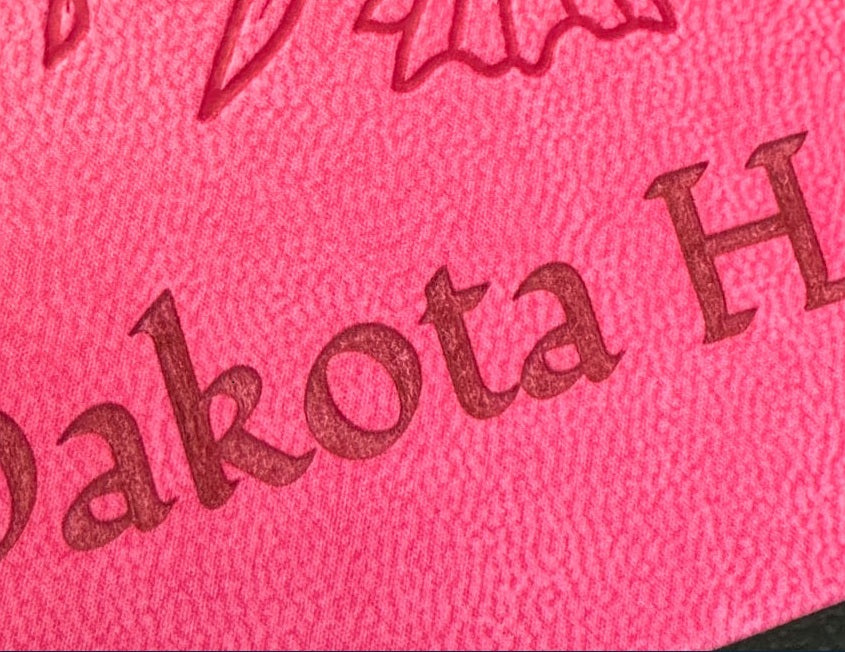 Actual personalization sample for this Bible