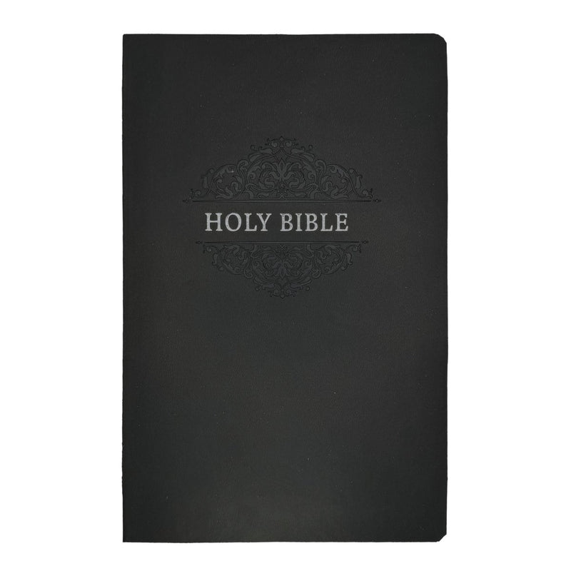 NKJV Black Standard Size Holy Bible Small Print
