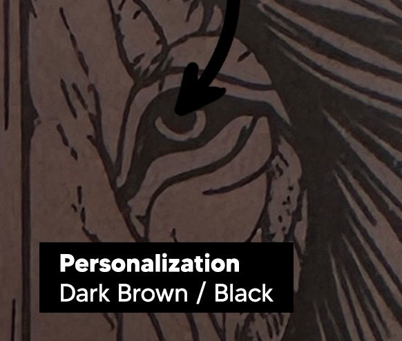 Actual personalization sample for this Bible