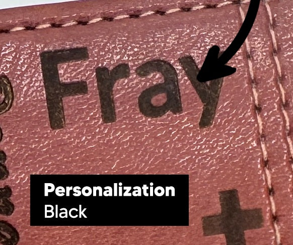 Actual personalization sample for this Bible